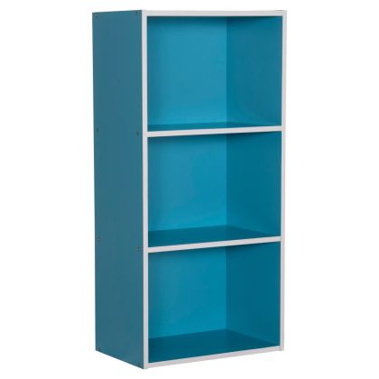 СЕКЦИЯ CUBICON HM9941.05 МЕЛАМИН В СИньо-БЯЛО 38,5x23,5x80Hcm.