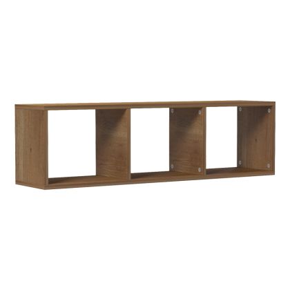 Стенен рафт Mikoro в естествен цвят 90x22x25.6см