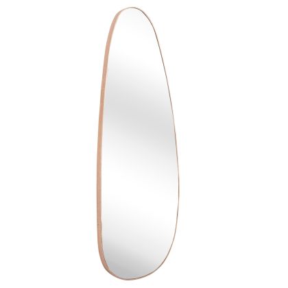 СТЕННО ОГЛЕДАЛО CRITHER HM4486.03 МДФ РАМКА В ЦВЯТ НА ЕСТЕСТВЕНО ДЪРВО 49x140Hcm.