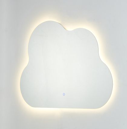 СТЕННО ОГЛЕДАЛО СЕРИЯ ФЕНЕЛ HM4490 БЕЗ РАМКА-LED ПОДСВЕТКА 88x68Hcm.