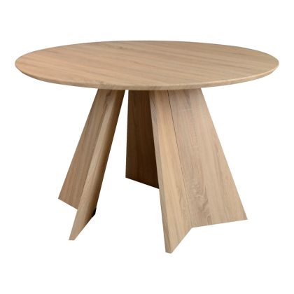Трапезна маса BIBBLE MDF в естествен нюанс D120x76см