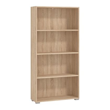 Етажерка TOMAR 4 в цвят сонома, размери 70x24,5x142см