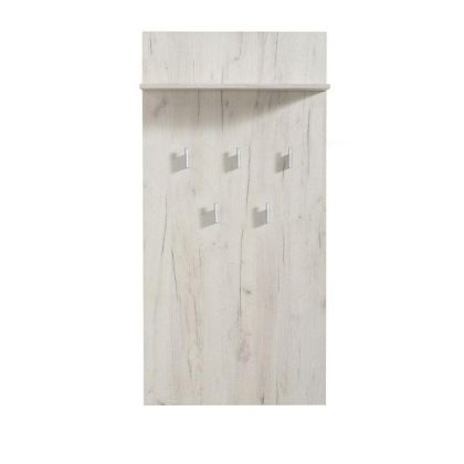 Закачалка за антре Бял дъб 67x19,5x137см