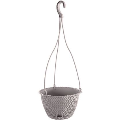 ВИСЯЩА САКСИЯ MOCHA SPLOFY ROUND W Φ27x16.6cm 1/5KIB