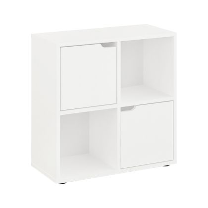 Етажерка Bookel в бял цвят 59.6x27.5x60.4см
