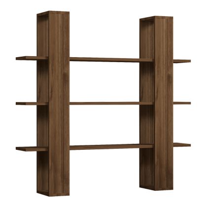 Етажерка Yotek в цвят орех 120x23x120см