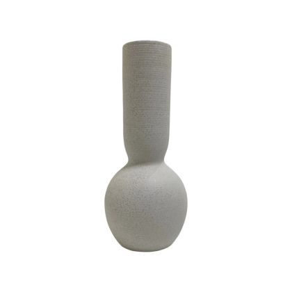 КЕРАМИЧНА ВАЗА GALAD HM4616.01 OFF WHITE Φ11x26Hcm.