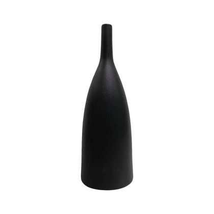 КЕРАМИЧНА ВАЗА GALAD HM4634.02 ЧЕРЕН МАТИРАН Φ14x40,5Hcm.