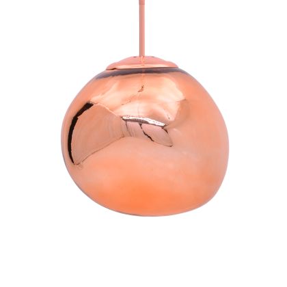 Полилей Gloine E27 в цвят мед D28x60см