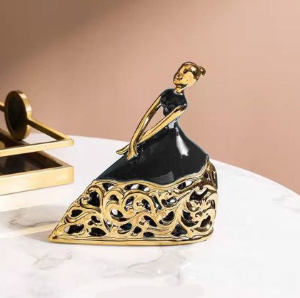 G964 СУВЕНИР LADY BLACK &amp;amp;AMP; GOLD 19*7.5*20