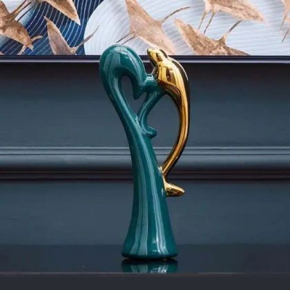 G965 СУВЕНИР BIRD GREEN &amp;amp;AMP; GOLD 10.5*6.5*24