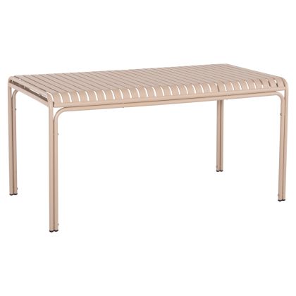ВЪНШНА АЛУМИНИЕВА МАСА RACHEL HM6339.04 ЦВЯТ ШАМПАНСКО 150x80x76Hcm.