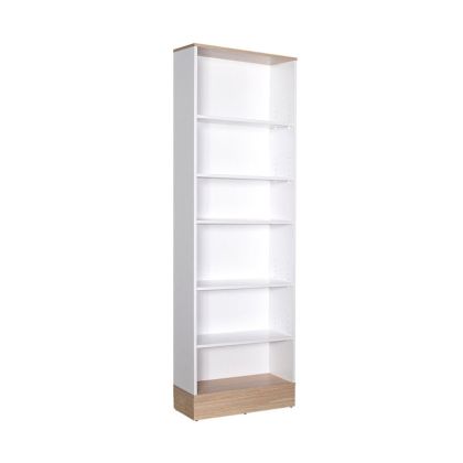 Етажерка Bator в цвят бял дъб 60x26x197см