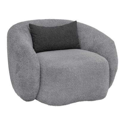 SIMONE КРЕСЛО СИВ ЦВЯТ 97X100X74СМ