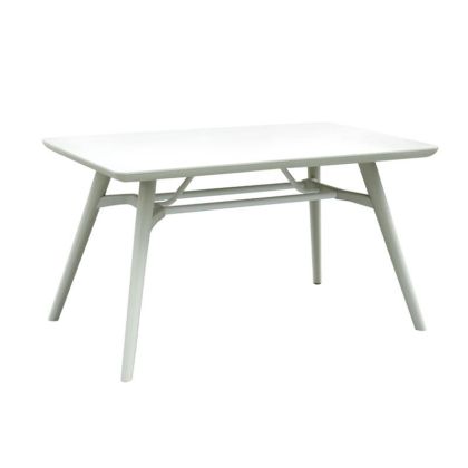 ГРАДИНСКА МАСА С ABS ПОВЪРХНОСТ FL8863 БЯЛ ЦВЯТ 135X79X75CM