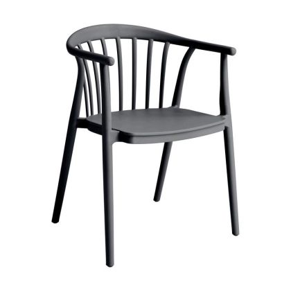 ГРАДИНСКИ СТОЛ FL7100 MIRA ТЪМНО СИВ ЦВЯТ 51X56X77CM