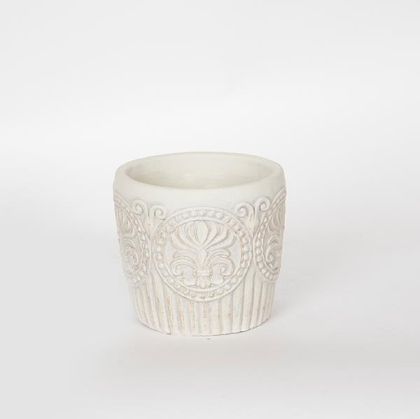 САКСИЯ, СИВА, С ДИЗАЙН, 14х14х13см