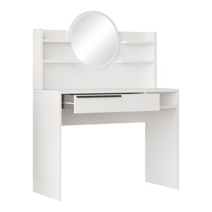 Тоалетка Manista в бяло 100x44.4x119.5см