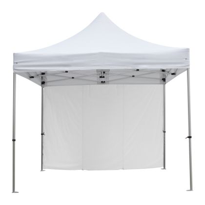 ШАТРА HEAVY DUTY СЪС СТРАНИЧЕН СЕННИК CRESSEN HM21097 СГЪВАЕМА-АЛУМИНИЕВА СРЕБРИСТА РАМА-БЯЛА 3x3x3,4Hm