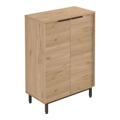 Шкаф за обувки Kinga 5 рафта в естествен 72x35.5x105.6cm