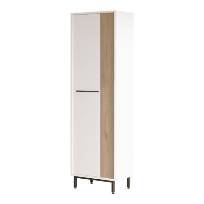 Шкаф за обувки Scarpiera 9-местна в естествен бял нюанс 57.2x35.5x185.65cm
