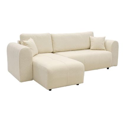 ЪГЛОВ ДИВАН FIESTA ЦВЯТ БЯЛ 265X165X95СМ