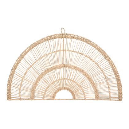 Декорация за стена Padma pe rattan в естествен цвят 60.7x1.5x35.5см