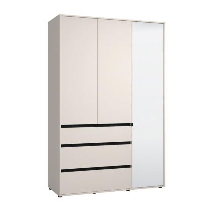 ГАРДЕРОБ CORBETT 3K3F1O H211 КАШМИР/MATT BLACK COLOR 138X55X211СМ