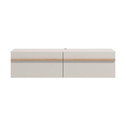 ТВ ШКАФ ARLES TV 128 2K2V ЦВЯТ КАШМИР/АРТИЗАН ДЪБ 128X42X32СМ