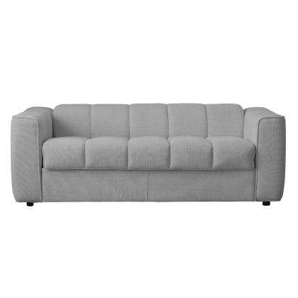 ДИВАН NORRIS - ЛЕГЛО С 3 МЕСТА, ВОДООТБЛЪСКВАЩА МАТЕРИЯ, СВЕТЛОСИВ