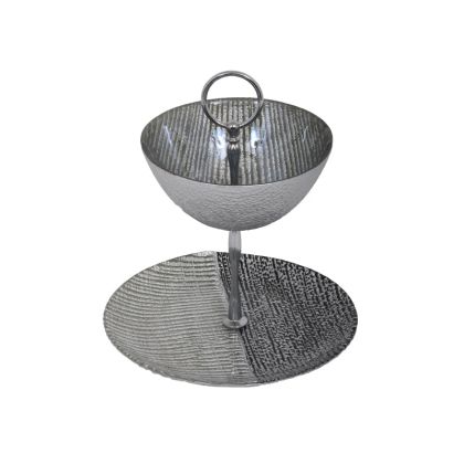 ДВОЙНИ ЧИНИИ ORLEANS ЧЕРНО-СРЕБЪРИСТ ЦВЯТ 22+15 СМ BF