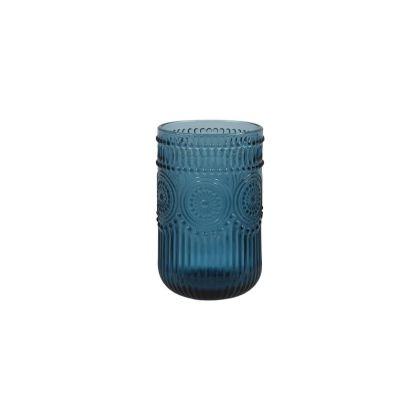 КОМПЛЕКТ ОТ 6 ЧАШИ FL07 СИН ЦВЯТ 8X13СМ