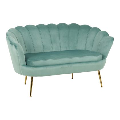 ДВУМЕСТЕН ДИВАН DAIMON ОТ КАДИФЕ В ЦВЯТ ШАМФЪСТЪК 134X70X77СМ