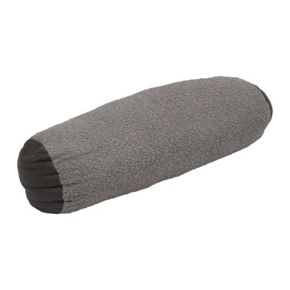 ДЕКОРАТИВНА ЦИЛИНДЪРНА ВЪЗГЛАВНИЦА 2050KD СИВО-ТЪМНО СИВ ЦВЯТ 20X50СМ