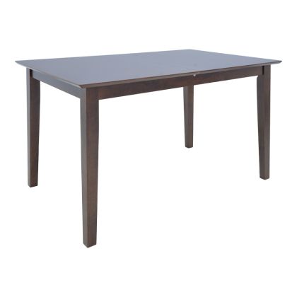 РАЗТЕГАТЕЛНА ДЪРВЕНА МАСА MABOR В ЦВЯТ ОРЕХ 120-150X80X73.8СМ