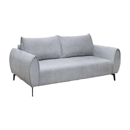 ТРИМЕСТЕН ДИВАН VELTON СИВ ЦВЯТ 222X95X92СМ