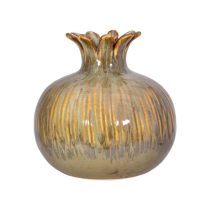 КЕРАМИЧНА ДЕКОРАТИВНА ПЛОЧА С НАР FL7395 БЕЖОВО-СИВО-ЗЛАТИСТ ЦВЯТ 9X9СМ