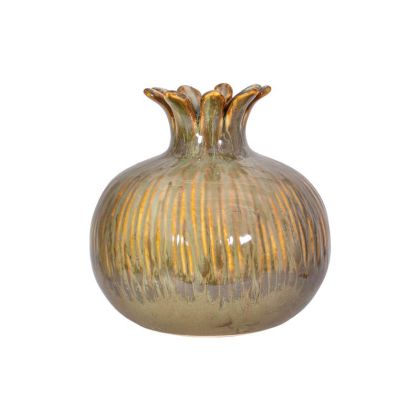 КЕРАМИЧНА ДЕКОРАТИВНА ПЛОЧА С НАР FL7396 БЕЖОВО-СИВО-ЗЛАТИСТ ЦВЯТ 13X13СМ