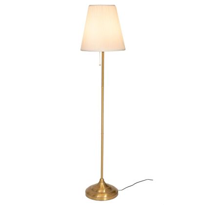 ЗЛАТИСТ МЕТАЛЕН ЛАМПИОН С БЯЛА ШАПКА И ВЕРИЖКА 154 СМ