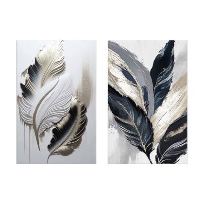 КАРТИНИ 2 БР. СЕРИЯ GOBI HM4843 ПРИНТИРАНО ПЛАТНО 45X2.8 (ДЕБЕЛИНА)X70HСМ (X2)