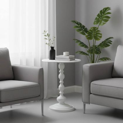 МЕТАЛНА ПОМОЩНА МАСА ANESOR В КРЕМАВ НЮАНС, Д40X52 СМ