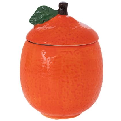 КЕРАМИЧЕН БУРКАН ЗА БИСКВИТИ ПОРТОКАЛ 13X22СМ