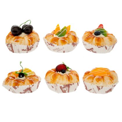 МАГНИТ ТОРТА 9 СМ 6 ЦВЯТА