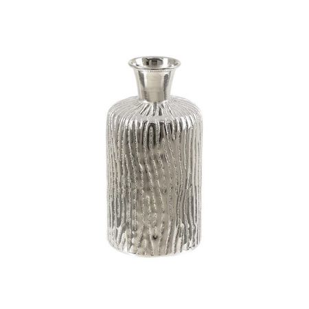 NICKEL PLATED ALUMINIUM VASE IN SILVER COLOR 32 16X16X31