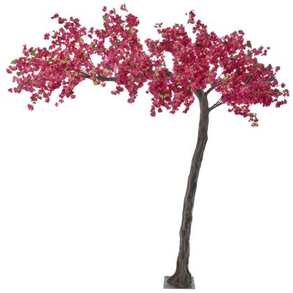 ИЗКУСТВЕНО ДЪРВО ЦВЯТ ФУКСИЯ 320CM.