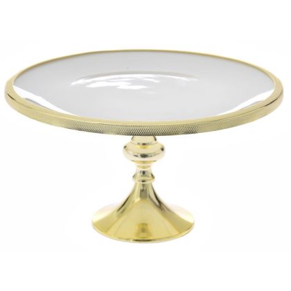 ПОДНОС ЗА ТОРТА НА СТОЛЧЕ D29X17CM