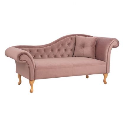 ЛЕЖАНКА Niovi Chesterfield ПЕПЕЛ ОТ РОЗИ HM3008.05