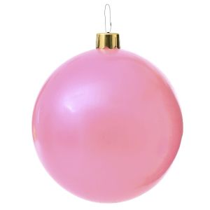  PINK INFLATABLE CHRISTMAS BALL D 75 CM