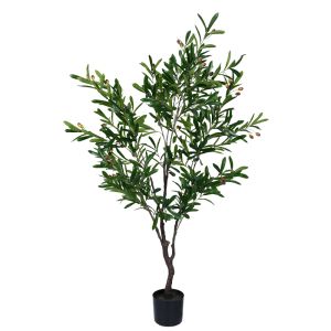 Декоративно дърво Olive tree I в кашпа Inart H150cm