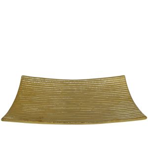 ЧИНИИ CERAMIC GOLD STRIPIS 38x24x5CM 4/кут